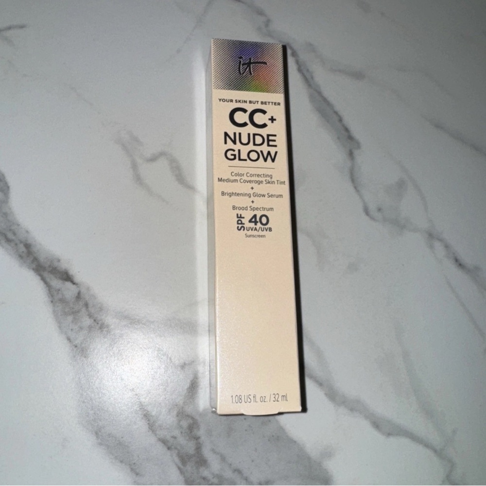 IT CC+ Nude Glow Skin Med Coverage Tint spf40, Rich - BRAND NEW ‼️‼️